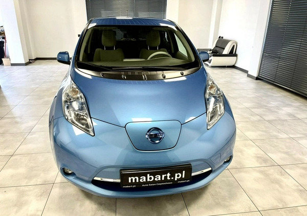 Nissan Leaf cena 30900 przebieg: 118000, rok produkcji 2013 z Jeziorany małe 407